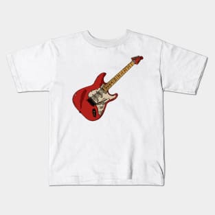 Electric Guitar 3 Kids T-Shirt